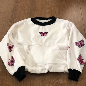 Butterfly sweater